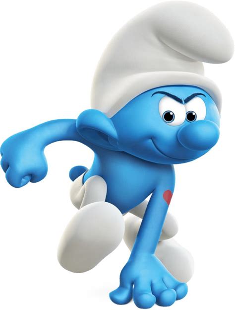 The Smurfs Character Is Wearing A Chefs Hat And Holding His Arms Out