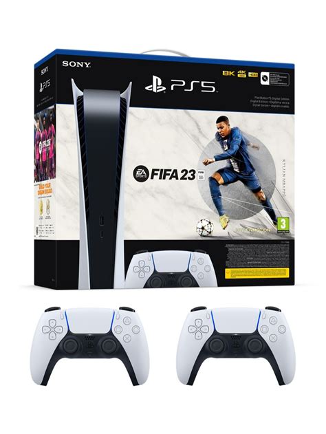 Konzole PlayStation 5 825 GB Bílá Digital Edition FIFA 23 ovl