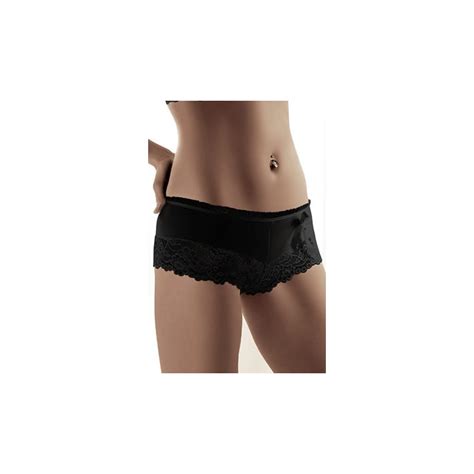 Shorty noir Nefretete de chez ROZA lingerie lingerie féminine