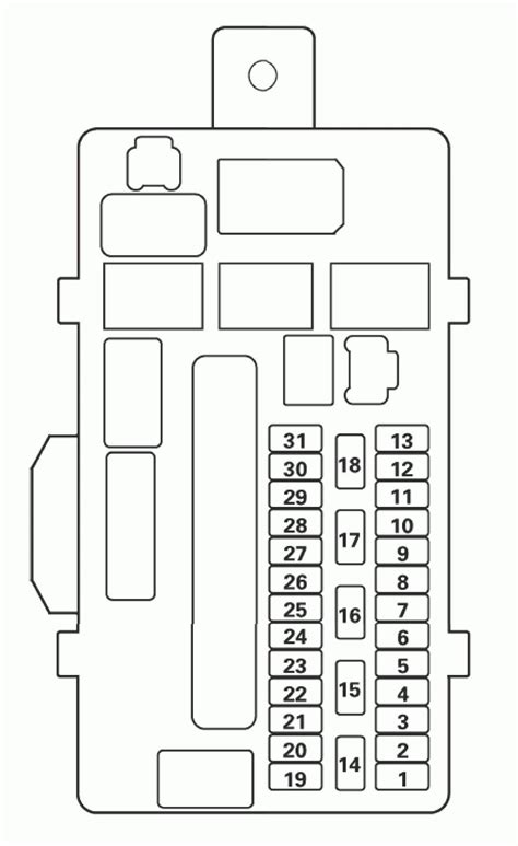 Acura Tl 2011 2012 Fuse Box Diagram Auto Genius