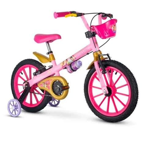 Bicicleta Infantil Aro 16 Princesas Disney Nathor