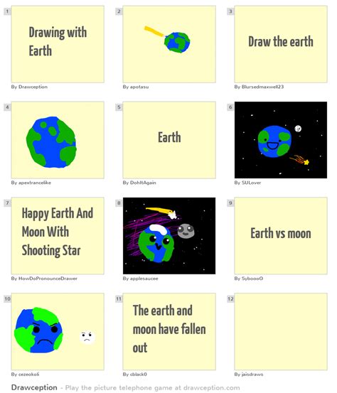 Drawing With Earth Drawception