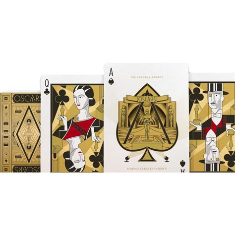 Theory11 X Oscars Playing Cards Academy Museum Store