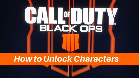 C Mo Desbloquear Todos Los Personajes De Black Ops Blackout