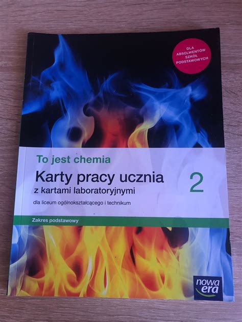 To jest chemia Karty pracy ucznia 2 Lębork OLX pl