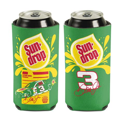 Dale Earnhardt Jr 3 2023 Sun Drop 16 Oz Can Cooler Shop The Shop Jr