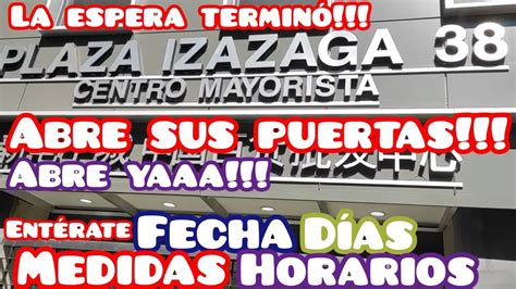 La Espera Termin Plaza Izazaga Abre Sus Puertas Fecha D As Horarios