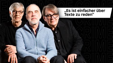 Element Of Crime Im Interview Es Ist Einfacher Ber Texte Zu Reden