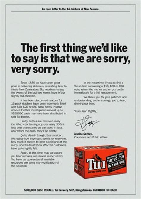 Tui Advert