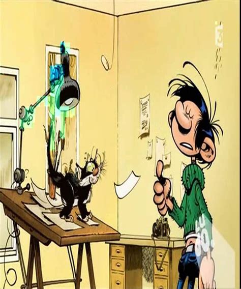 Gaston Lagaffe 10 Le Chat Anime Gaston Art