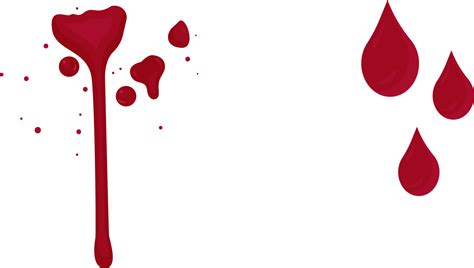 Blood Drops Illustration Vector On White Background 13518274 Vector