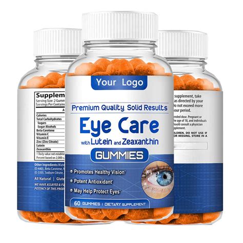 Lutein Zeaxanthin Gummies Protect Eyes And Promotes Healthy Vision