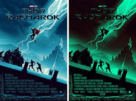 The Blot Says Nycc 2018 Exclusive Thor Ragnarok Movie Poster Gid Screen Print By Matt