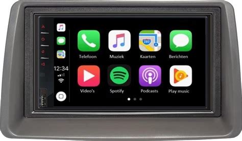 DAB Fiat Panda 169 Carplay En Android Auto Navigatie Autoradio Bol