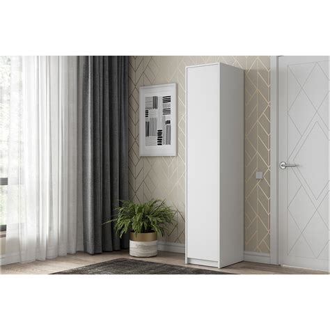 Шкаф-пенал белый "Айден" - купить за 8034 руб в интернет-магазине DG-Home