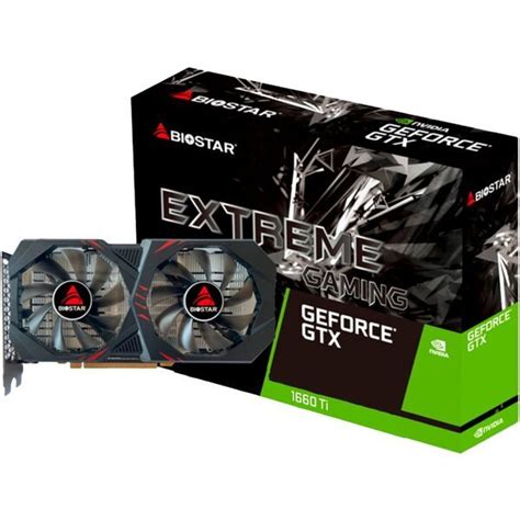Видеокарта Biostar GeForce GTX 1660 Ti 6GB GDDR6 – купить в Киеве ...
