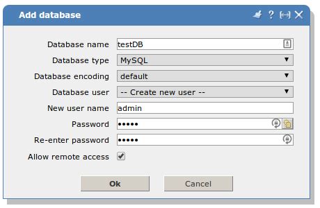 How To Create A Database Unihost FAQ