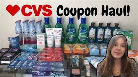 CVS Couponing Haul 3 7 3 13 200 For Free Receipt Breakdown YouTube