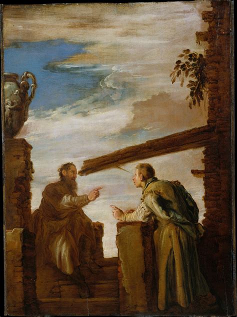 Domenico Fetti The Parable Of The Mote And The Beam The