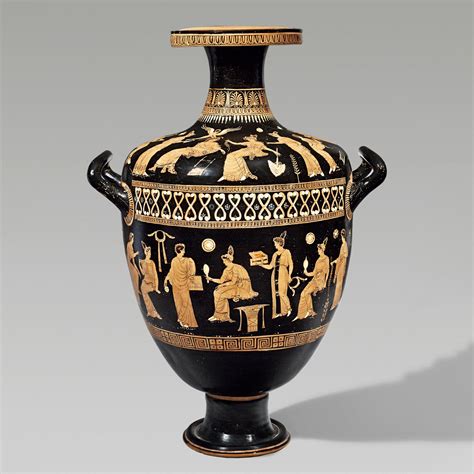 Greek Red Figure Hydria Attributed To The Varrese Painter Phoenix