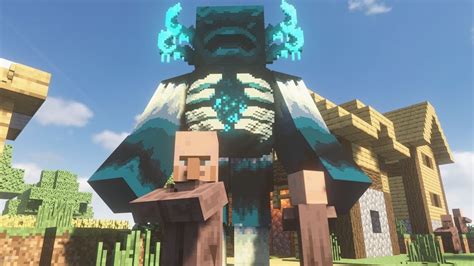 Mutant Warden Giant In Realistic Minecraft Village In TEARDOWN YouTube