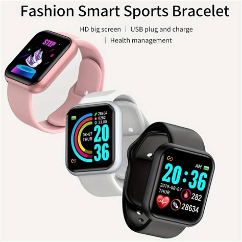 Xiaomi I In Smartwatch Spor Bilezik Kad N Erkek Ak Ll Saatler Spor M