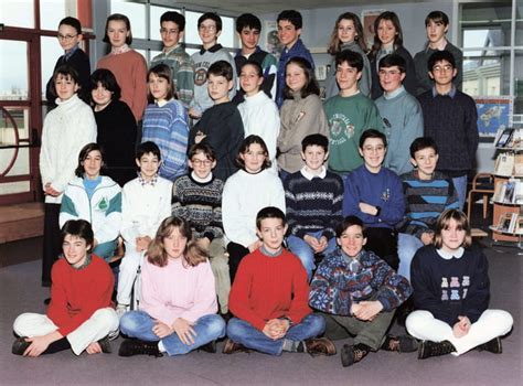 Photo de classe 4e 1994 1995 de 1994 Collège Catherine De Vivonne