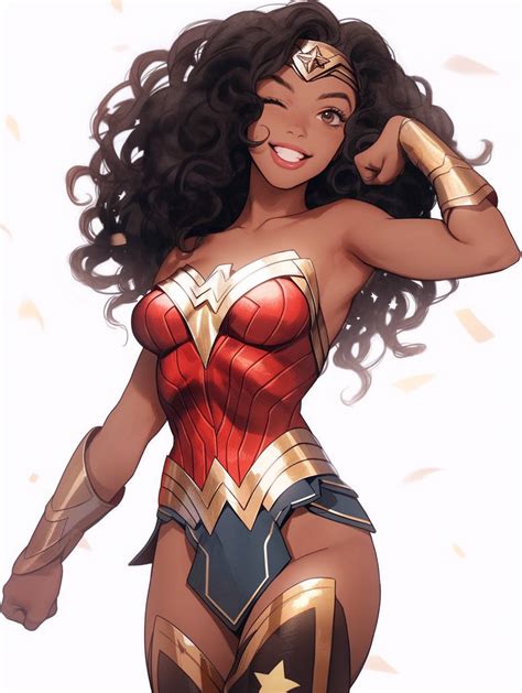 Light Skin Wonder Woman By Animeaiworld On Deviantart