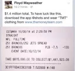 Floyd Mayweather Aposta Nos Broncos Na Nfl E Lucra Mais De R