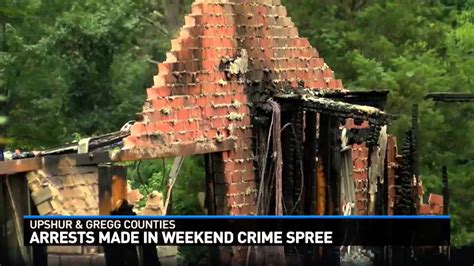 Arrests Made In Weekend Crime Spree Youtube