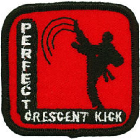 PERFECT CRESCENT KICK PATCH