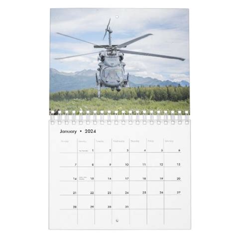 Military Helicopters Calendar Zazzle