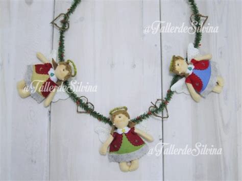 Guirnalda Angelitos Taller De Silvina