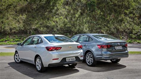 Comparativo Chevrolet Onix Plus Surpreende Vw Virtus No Primeiro Teste