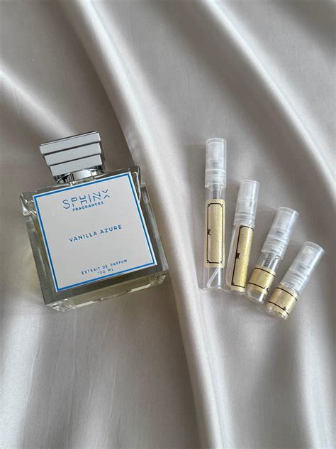 Sphinx Fragrances Vanilla Azure Fragrance Samples