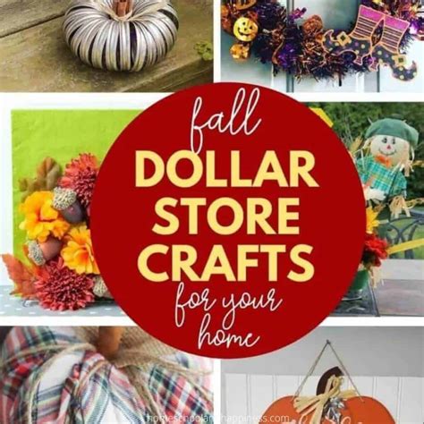 Creative Dollar Store Fall Crafts For Your Home To Make