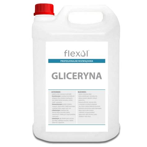 Gliceryna Roślinna 995 Farmaceutyczna 5l 14376490932 Allegropl