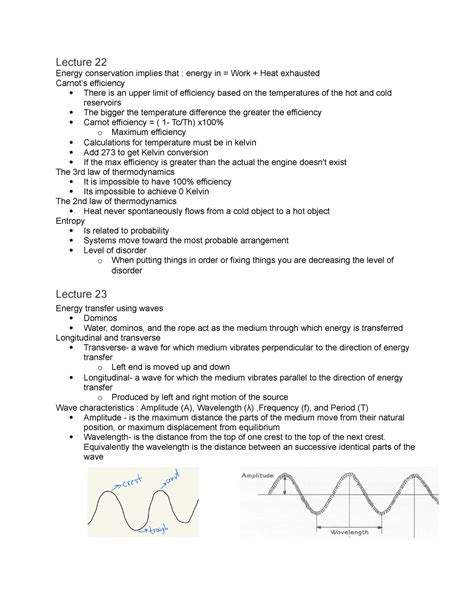 Phys 101 Lecture 22 38 Lecture 22 Energy Conservation Implies That