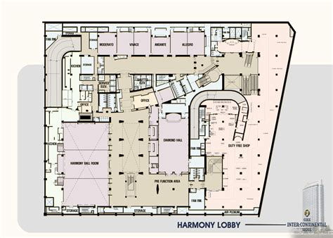Hotel Lobby Layout Maps