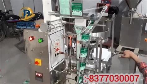 Double Side Sealling Dry Fruit Semi Automatic Makhana Packing Machine