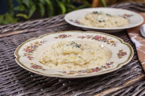 Risotto Al Latte Cuatro Quesos El Gourmet