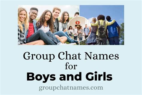 215 Group Chat Names for Boys and Girls (Sure to Impress)