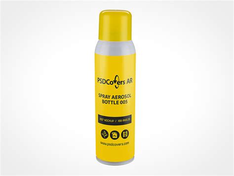 Aerosol Spray Bottle Mockups • PSDCovers • Mockups Made Easy!