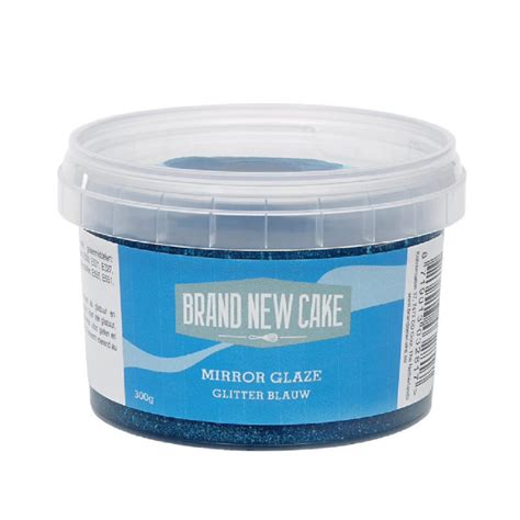 BrandNewCake Mirror Glaze Glitter Blauw 300g