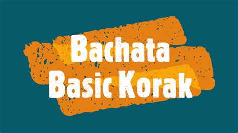 Primera Online Program Bachata Basic Korak YouTube