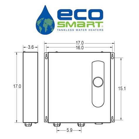 EcoSmart ECO 27 Tankless Electric Water Heater 27 KW 240 V 47 OFF