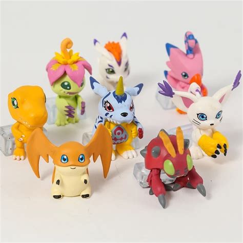 Digital Monster Agumon Gabumon Patamon Piyomon Palmon Tentomon Gomamon Tailmon Egg Cute Dolls