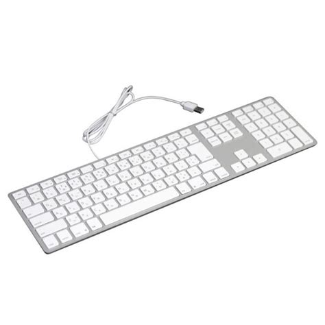 Matias Wired Aluminum Keyboard For Mac Silver BPC Technology