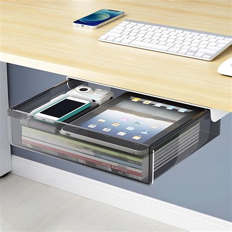 Amazon Svnnelp Large Under Desk Table Drawer Storage Organizer A