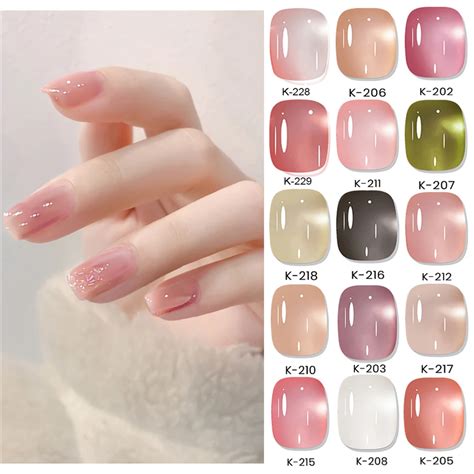 Maychao Nail Gel Polish Ml Translucent Nude Jelly Gel Nail Polish